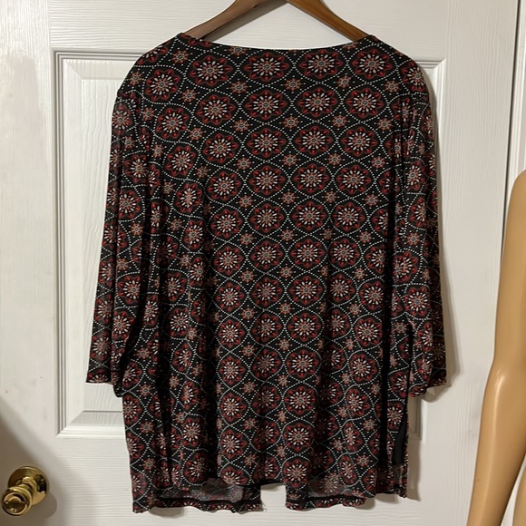 Zac & Rachel Woman’s Multicolor Shirt Size 2X - Picture 4 of 6